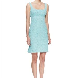 Nanette Lepore Demure Dress Turquoise Size 8